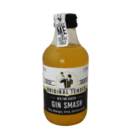 Flaske med Original Tender Gin Smash cocktail, ready-to-drink med gin, mango, lime og lemon soda i 20 cl glasflaske.