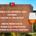Portvinssmagning hos Grand Vinhandel Vinoble Holbæk på Ahlgade 48, 4300 Holbæk.